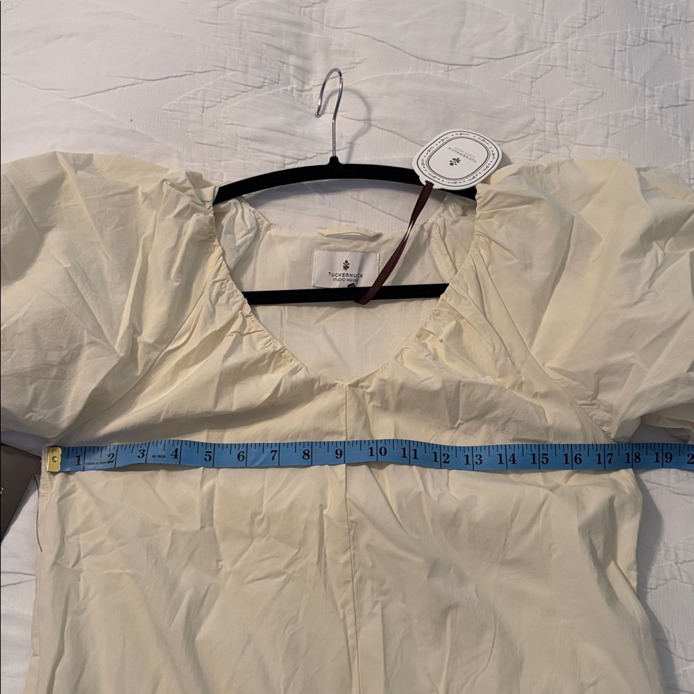NWT TUCKERNUCK X STUDIO MCGEE
Cream Cotton Lace Juniper Dress - Picture 9 of 10